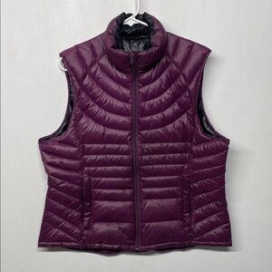 Bernardo Goose Down Vest Women’s XL Purple